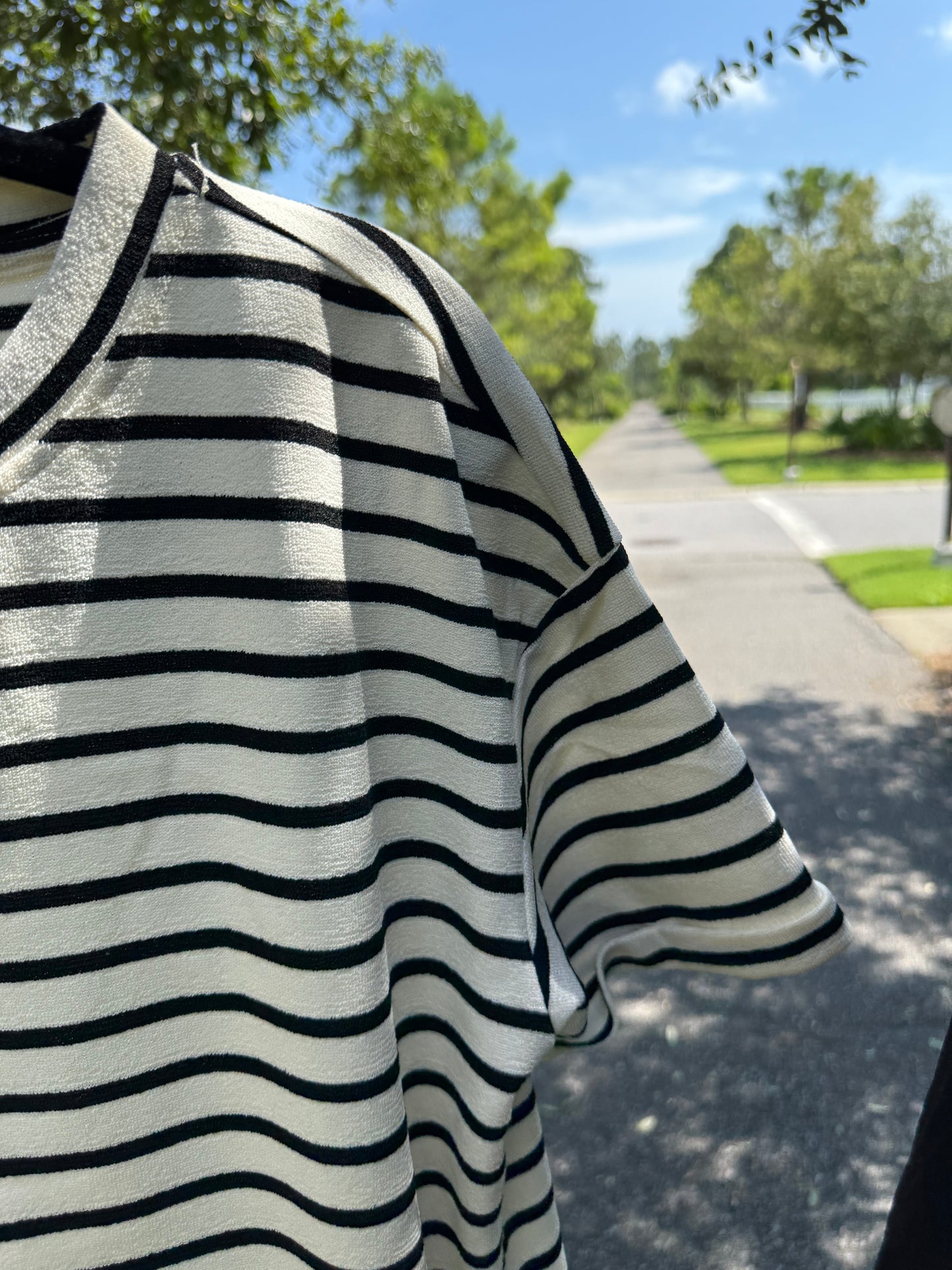 Stripe T-Shirt Dress