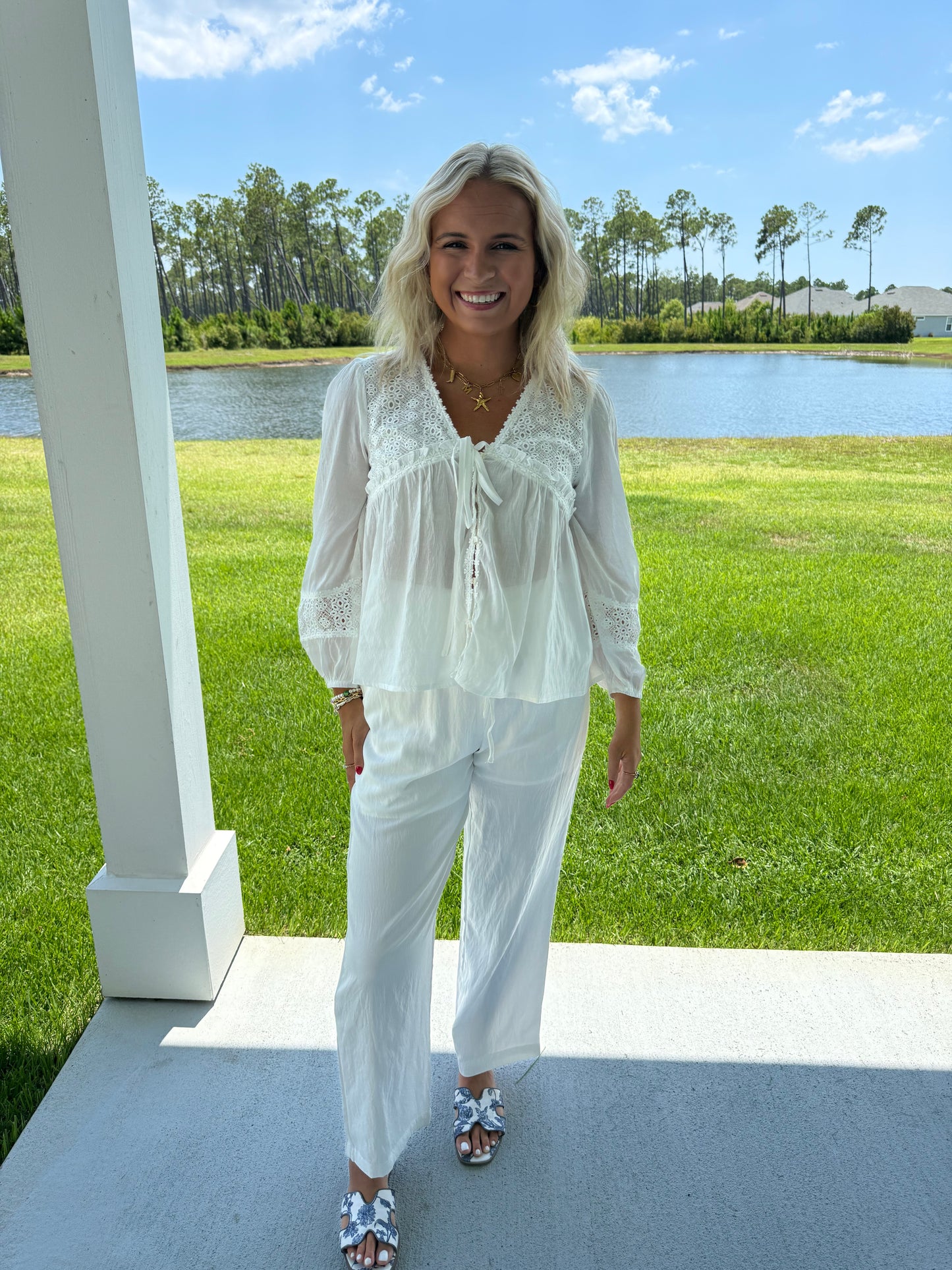 Double Drawstring Pants