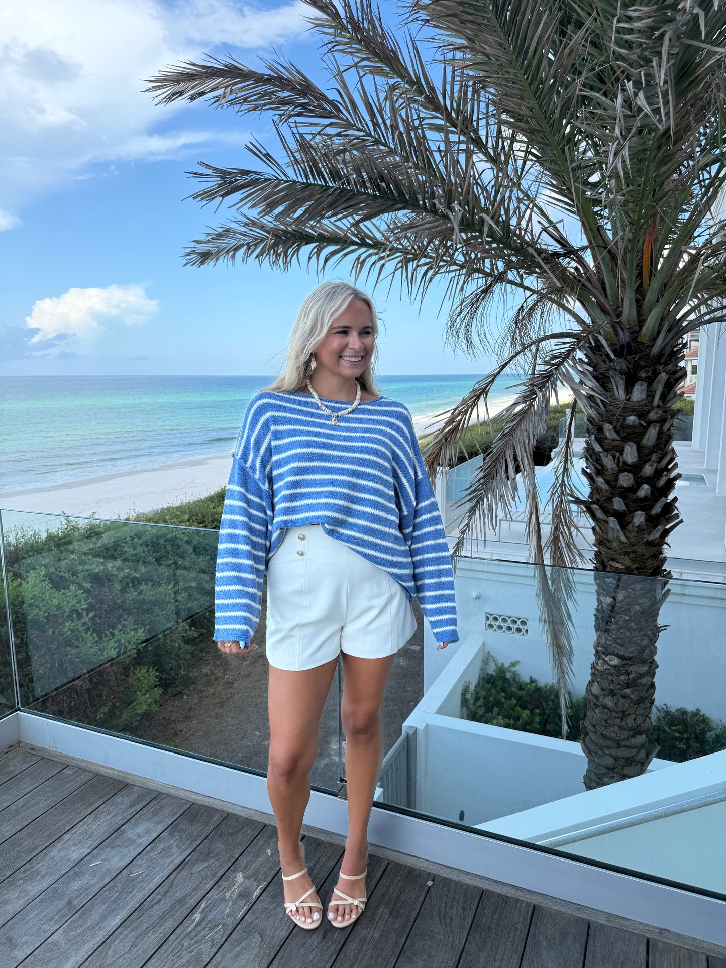 Summer Stripe Sweater