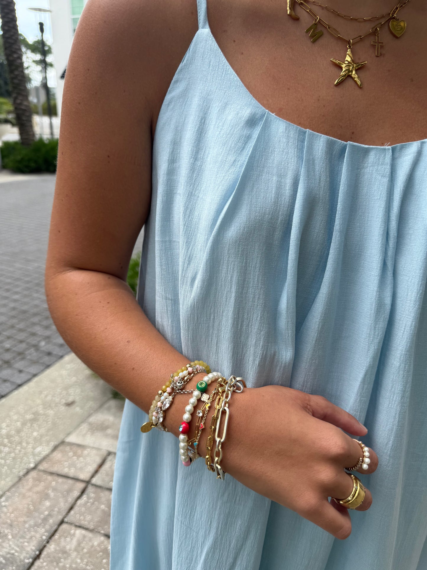 Flowy Blue Maxi