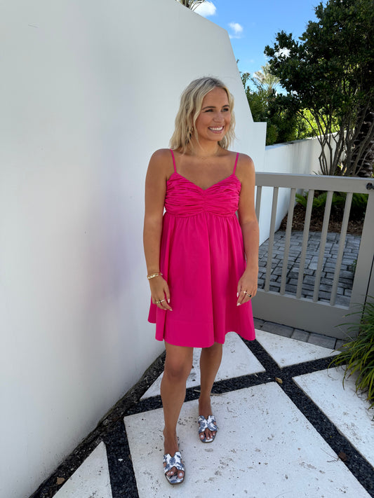 Fuchsia Pink Dress