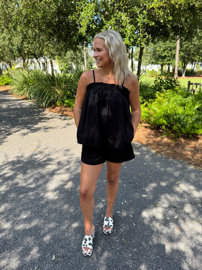 Ruffle Cami Top