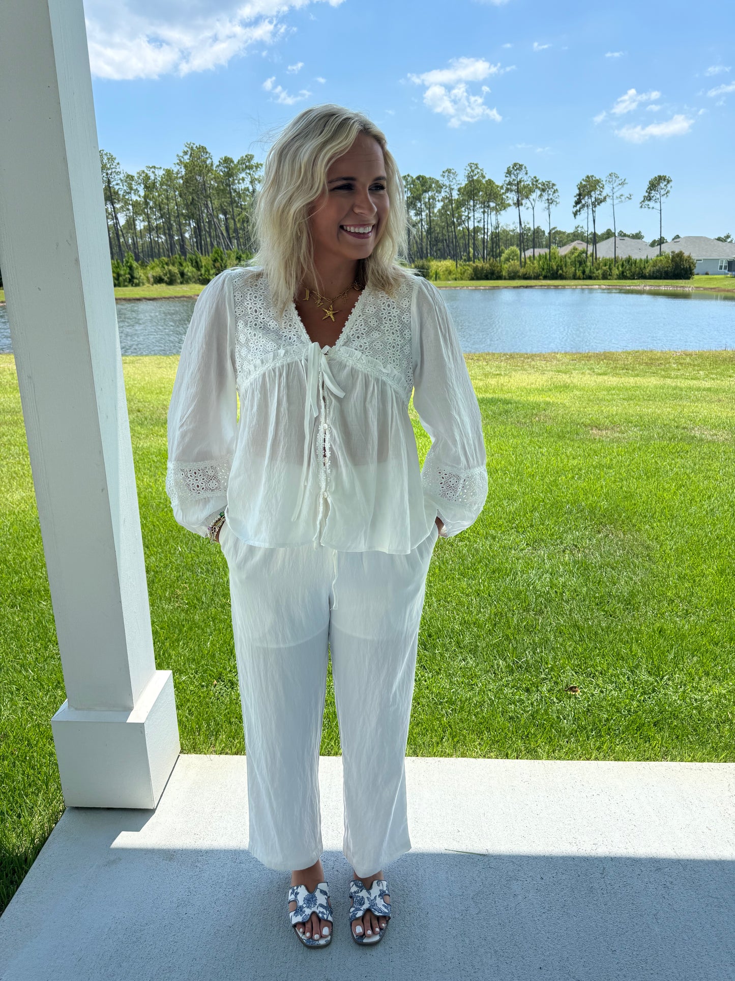 Double Drawstring Pants